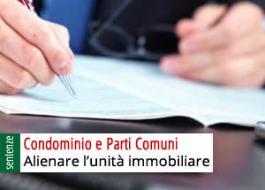 unità immobiliare e parti comuni