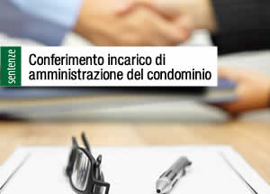 conferimento incarico amministrazione a società