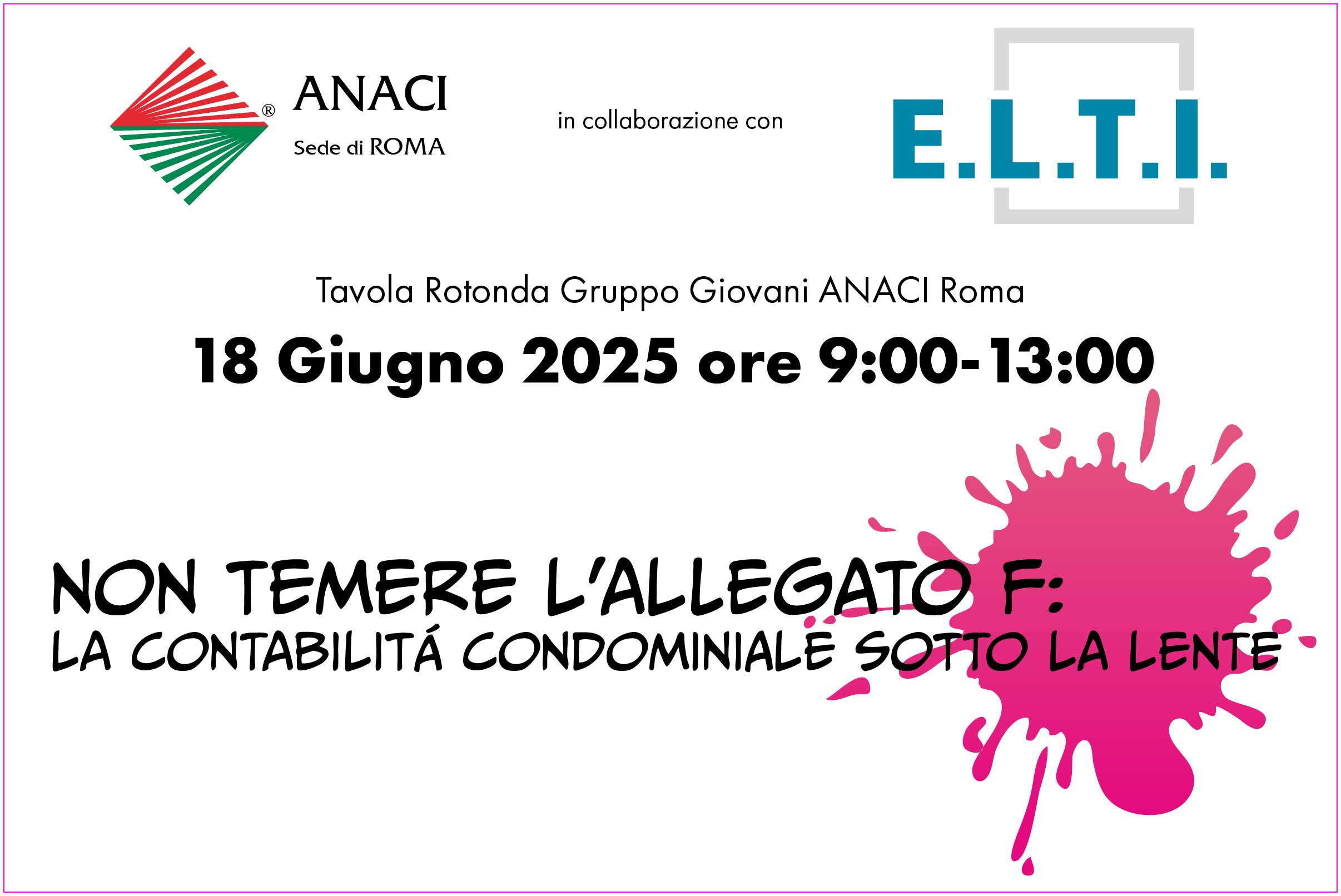 Tavola Rotonda Gruppo Giovani ANACI Roma