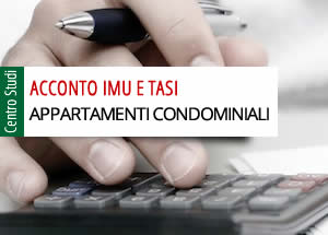 Imu Tasi appartamenti condominiali