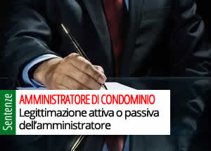 Legittimazione attiva o passiva