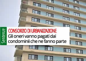 Oneri consorzio di urbanizzazione